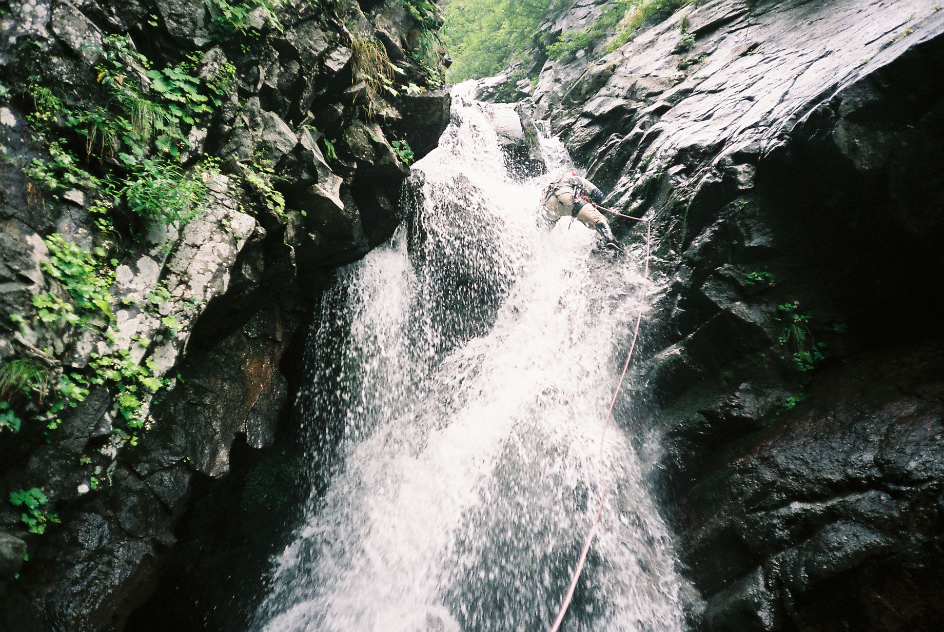 尿前川天竺沢から本沢