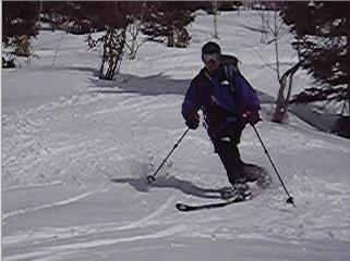 山スキー　志賀高原　岩菅山　