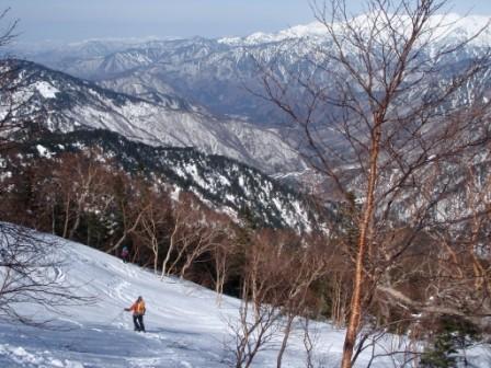 北ア・四ッ岳山スキー