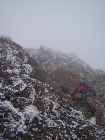 八ヶ岳：阿弥陀北稜・中山尾根