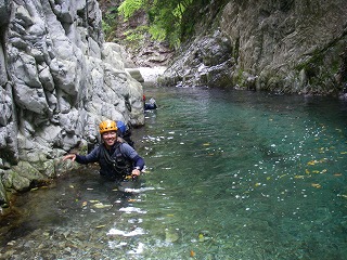 大峰　白川又川　奥剣又谷