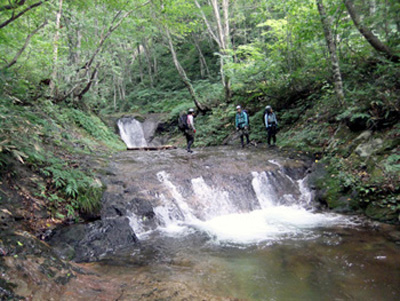 二口山塊・大行沢