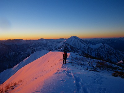 【雪山シーズン始めました】極楽尾根〜越後駒ヶ岳