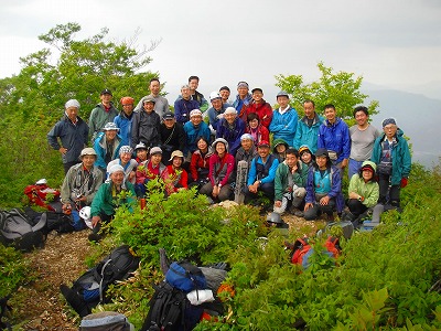 6月会山行・大博多山集中