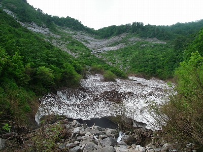 谷川・タカマタギ山　白板スラブ