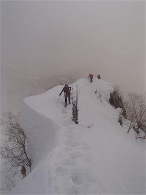 八ヶ岳雪稜シリーズ④　赤岳東稜