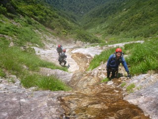 谷川岳 万太郎谷 川棚沢