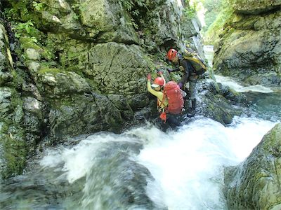 未丈ヶ岳大鳥沢滝ノ沢左俣