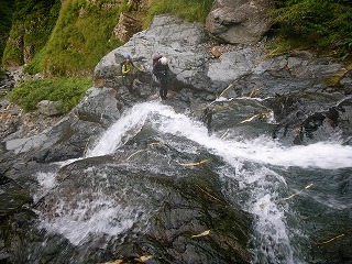 水無川モチガハナ沢左俣