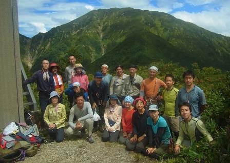 9月会山行/(越後)日向山集中