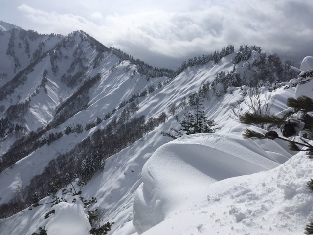 越後　駅前雪稜　方丈山〜柄沢山