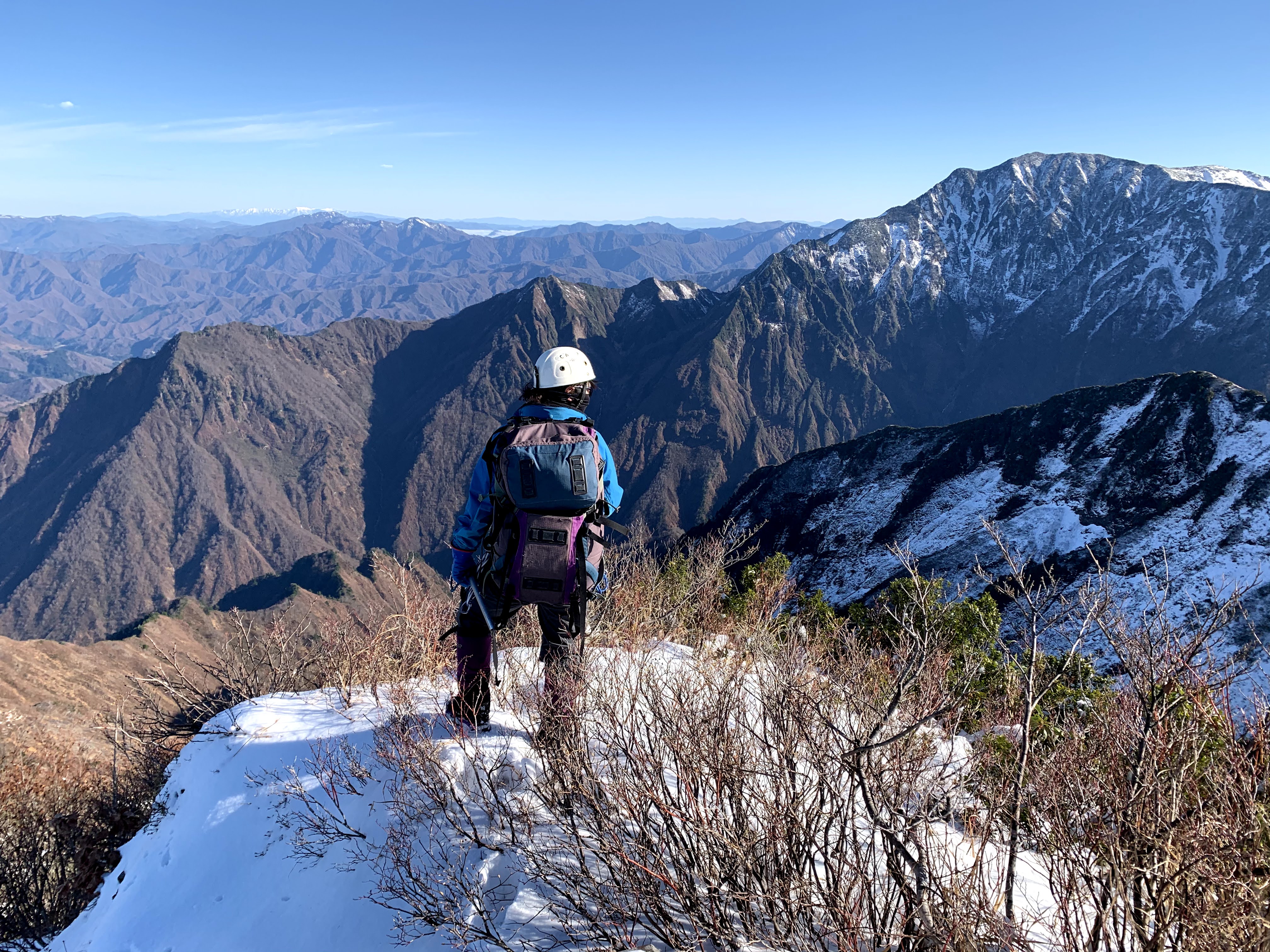 大倉道から八海山へ