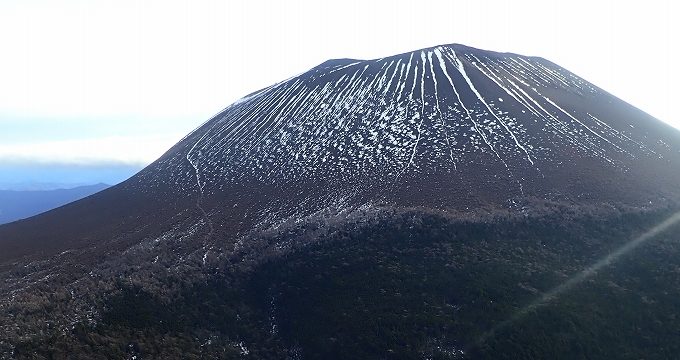 雪山足慣らし山行　浅間山前掛山