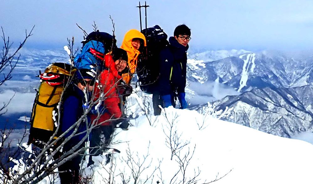 がっつりラッセル越後金城山