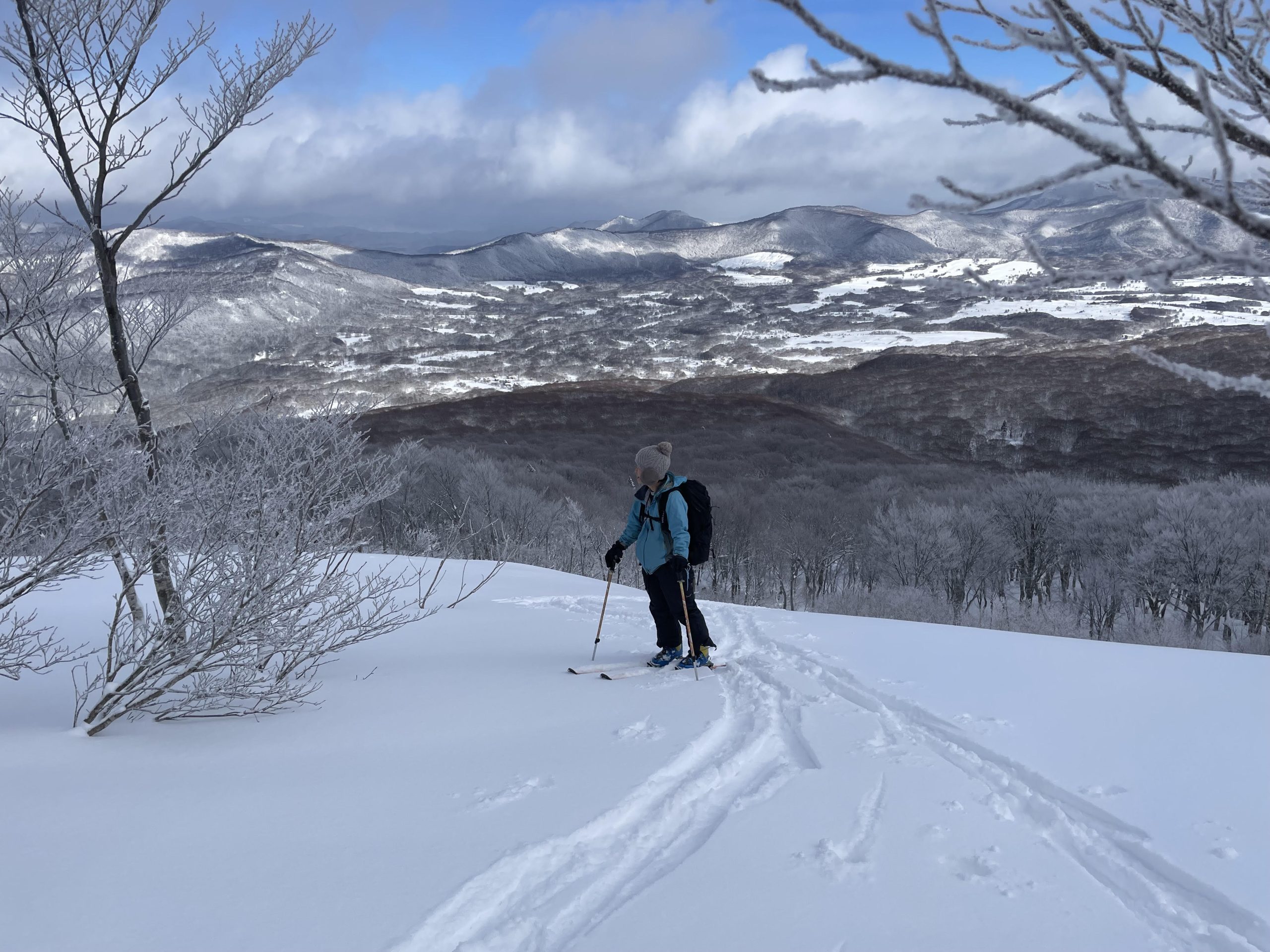 八甲田山山スキー