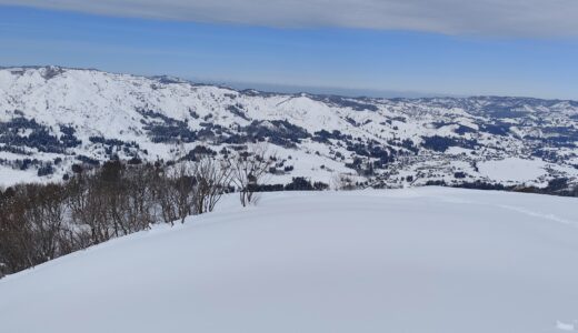 下権現堂山山スキー