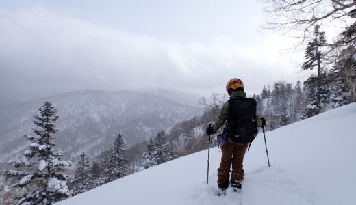 尾瀬悪沢岳周辺山スキー