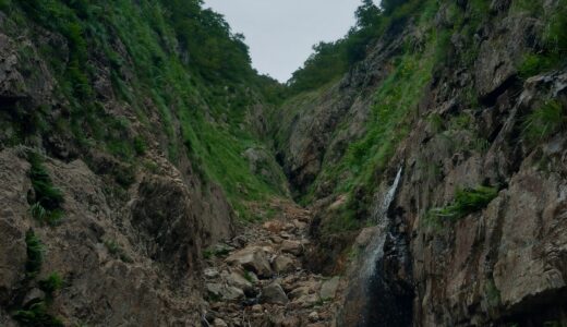 越後三山/水無川滝ノ沢左股